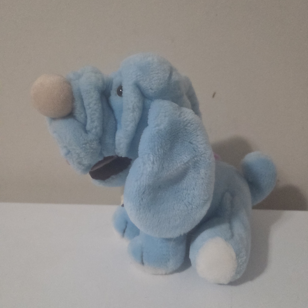 Wrinkles Blue Dog Vintage Wrinkles Plush Toy